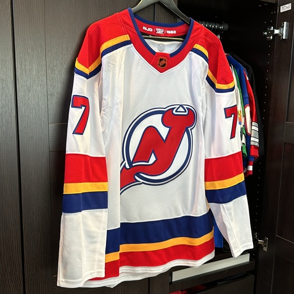 Dougie Hamilton New Jersey Devils adidas Reverse Retro 2.0 Authentic Jersey - Picture 3 of 8